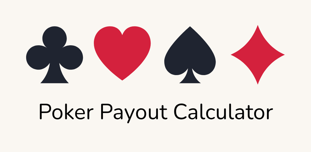 Poker Payout Calculator feature graphic